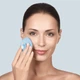 Щетка для лица GESKE Facial Brush 4в1 с держателем аквамариновая - изображение 2