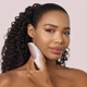 Электронная ультразвуковая термощетка для лица GESKE Sonic Thermo Facial Brush 6в1 жемчужная - изображение 2