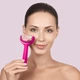 Роллер для игольчатой мезотерапии лица и тела GESKE MicroNeedle Face&Body Roller 9в1 фуксия - изображение 2