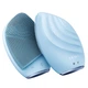 Электронная ультразвуковая щетка для лица GESKE Sonic Facial Brush 5в1 аквамариновая - изображение 6