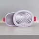Электронная ультразвуковая термощетка для лица GESKE Sonic Thermo Facial Brush 5в1 by Hello Kitty пурпурная - изображение 4