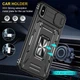 Чохол протиударний Epik Defender Cam Ring Case на Apple iPhone XS Max (6.5") Чорний / Black - зображення 2