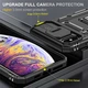 Чохол протиударний Epik Defender Cam Ring Case на Apple iPhone XS Max (6.5") Чорний / Black - зображення 4