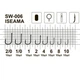 Гачки карповs MiniMax Iseama SW-006 №4 10шт - зображення 2