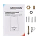 Газовий проточний водонагрівач Mixxus GWH-0112 BASIC WHITE білий колонка газова димохідна 12 л/хв (WH0029) - зображення 7
