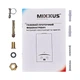 Газовий проточний водонагрівач MIXXUS GWH-0110 BASIC WHITE білий колонка газова димохідна 10 л/хв (WH0022) - зображення 7