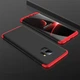 Чехол GKK 360 для Samsung Galaxy S9 / G960 бампер противоударный Black-Red - изображение 1