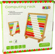 Liczydło szkolne Lean Toys drewniane Kolorowe (5905679075524) - obraz 2
