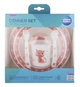 Набор посуды Canpol babies пластиковый столовый Cute Animals - розовый котик (5901691812680) - изображение 2