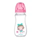 Бутылка с широким отверстием антиколиковая Easystart Цветные зверьки 300 мл Canpol babies Розовая (5903407352046) - изображение 2
