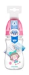 Бутылка с широким отверстием антиколиковая Easystart Цветные зверьки 240 мл Canpol babies Розовая (5903407352060) - изображение 4