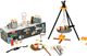 Zestaw do zabawy dla dzieci Lean Toys do biwakowania drewniany 45 elementów (5905991043881) - obraz 2
