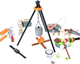 Zestaw do zabawy dla dzieci Lean Toys do biwakowania drewniany 45 elementów (5905991043881) - obraz 3