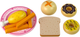 Zestaw kuchenny dla dzieci Lean Toys Mikrofalówka różowa + Jedzenie drewniany (5905323214514) - obraz 5