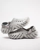 Мужские кроксы сабо Crocs Echo Clog 207937-1FT 45-46 (11M) 29 см Atmosphere серые (12130036) - изображение 1
