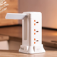 Мережевий фільтр 4,8 м бездротова зарядка 9 розеток з лампою 2 USB 1 Type-C мережевий подовжувач із захистом Lugi - зображення 2