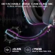 Ігрові навушники ATTACK SHARK L60 RGB Чорні - зображення 8