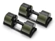 Гантели наборные (2 шт х 32 кг) NUOBELL 232, NO-NB232GREBLA (green/black) - изображение 3