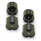 Гантели наборные (2 шт х 32 кг) NUOBELL 232, NO-NB232GREBLA (green/black) - изображение 8