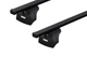 Багажник в штатні місця Thule Squarebar Evo для Seat Leon (mkI) 1999-2005; Toledo (sedan)(mkII) 1998-2004 (TH 7121-753-3020) - зображення 1