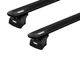 Багажник в штатні місця Thule Wingbar Evo Black для Volkswagen Caddy / Seat Inca (mkI) 1996-2003; Volkswagen Polo (mkIII) 1995-2001 (TH 7111B-753-3007) - зображення 1