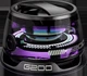 Бездротова колонка G200 Outdoor Magnetic Bluetooth Speaker Wireless Portable Mini Travel with RGB Color Light and Phone Holder for Ios, IPX5, BT5.0, TWS, RGB, 7h, BLACK - зображення 2