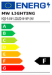 Profesjonalna tasma LED MW Lighting HQS 9.6 W/m 24V 120LED 6500K IP64 5m (5902135157138) - obraz 5