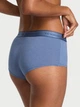 Трусики женские Victoria's Secret (2126439128975) Logo Cotton Boyshort XXL синие - изображение 2