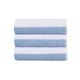 Полотенце Lotus Home Delmor white blue бело голубой 90*150 (svt-2000022344081) - изображение 6