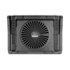 Підставка для ноутбука з вентиляторами Meetion CP5050 Gaming 9–19", з регульованим підсвічуванням, чорна - зображення 6