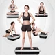 Тренировочная виброплатформа массажер с пультом дистанционного управления REVOGYM вибрационная степ-платформа с экспандерами White - изображение 5