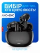 Навушники блютуз бездротові tws навушники для телефона айфона пк ноутбука комп'ютера епл вакуумні з мікрофоном гарнитура bluetooth з шумозаглушенням anc enc WALKER білі - зображення 2