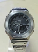 Годинник в стиле Casio G-SHOCK GA-2100 Срібло (Полірований метал) - зображення 1