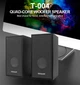 Компьютерная акустика колонка для пк и ноутбука Kisonli T-004 |6 Вт, AUX, USB| - изображение 2