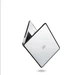 Защитный чехол EGYAL из TPU для Macbook Air M2 M3 M4 15.3' A3114 A2941, Черный + пленка / накладка на клавиатуру - изображение 6