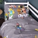Комплект постельного белья Mirson Семейный 2x160x220 см Kids Time 17-0821 Roblox game gray Бязь (2200011552545) - изображение 1