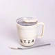Термочашка Coffee & Tea с трубочкой, бежевая, Аксессуар для напитков, Сохраняет тепло и холод - изображение 8