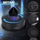 Столик поворотный вращающаяся подставка платформа подиум для предметной 3d съемки видеосъемки витрины от USB 15 см пластиковый Черный 149_2_0_1B - изображение 2