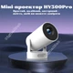 Портативный проектор Magcubic HY300 PRO с мощным HiFi-звуком White - изображение 2