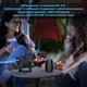 Портативний проектор Magcubic HY320 mini HD720p LED 4K 300ANSI Android 11 модуль WiFi6 + BT5.0 Dual Wi-Fi Домашній кінотеатр Black - зображення 10