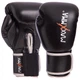 Рукавички для боксу MaxxMMA GBH01 12 унцій чорні - зображення 1
