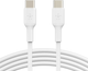 Zestaw kabli Belkin BoostCharge Flex USB Type-C – USB Type-C 60W 1 m White (CAB003BT1MWH2PK) - obraz 1