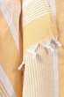 Пляжное полотенце Linen Ginger 90х180 см оранжевое - изображение 2