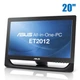 Моноблок Asus ET2012AUKB / 20" (1600x900) TN / AMD E-450 (2 ядрa по 1.66 GHz) / 8 GB DDR3 / 120 GB SSD / AMD Radeon HD 6320 Graphics / WebCam б/у - изображение 1
