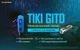 Міні-наключник Nitecore TIKI GITD, Люмінесцентний з Ультрафіолетом (300 Люмен 71 Метр - USB-C) Синій - изображение 3