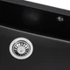 Кухонная мойка GRANADO Under Top XL 752 x 695 мм Black Shine c сифоном - изображение 3