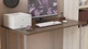 Письменный стол Ferrum-decor Ханна 75x140x60 черный ДСП Дуб Сонома Трюфель 16мм (FRD-103493) - изображение 3