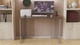 Письменный стол Ferrum-decor Ханна 75x140x60 черный ДСП Дуб Сонома Трюфель 16мм (FRD-103493) - изображение 4