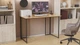 Комп'ютерний стіл Ferrum-decor Ханна 75x120x60 чорний ДСП Дуб Артизан 16мм (FRD-106217) - зображення 2