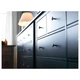 Комод c 8 ящиками IKEA HEMNES черно-коричневый 402.392.74 - изображение 3